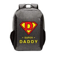 Super Daddy Dad Is My Hero Fathers Day Vector Backpack