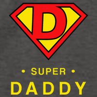 Super Daddy Dad Is My Hero Fathers Day Vector Backpack