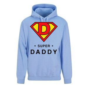 Super Daddy Dad Is My Hero Fathers Day Unisex Surf Hoodie