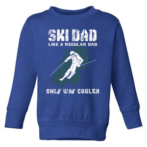 Ski Dad Definition Fathers Day Ski Gift Toddler Sweatshirt