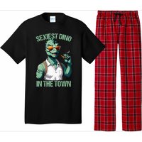 Sexiest Dino Dad T Rex Daddy Saurus Dinosaur Fathers Day Pajama Set