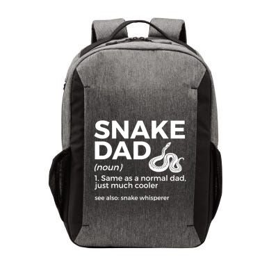 Snake Dad Definition Funny Snake Whisperer Reptile Lovers Cute Gift Vector Backpack