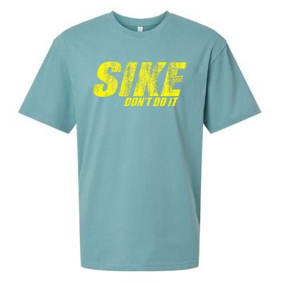 Sike Dont Do It Sueded Cloud Jersey T-Shirt