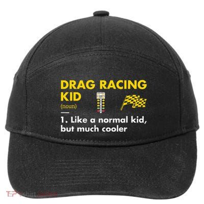 Sport Definition Drag Racing 7-Panel Snapback Hat