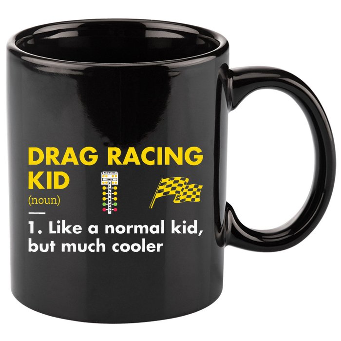 Sport Definition Drag Racing 11oz C Handle Ceramic Mug