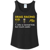 Sport Definition Drag Racing Ladies Essential Tank