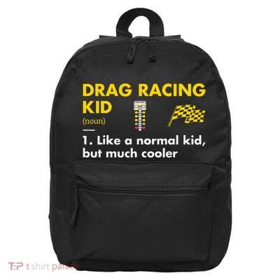 Sport Definition Drag Racing 16 in Basic Backpack