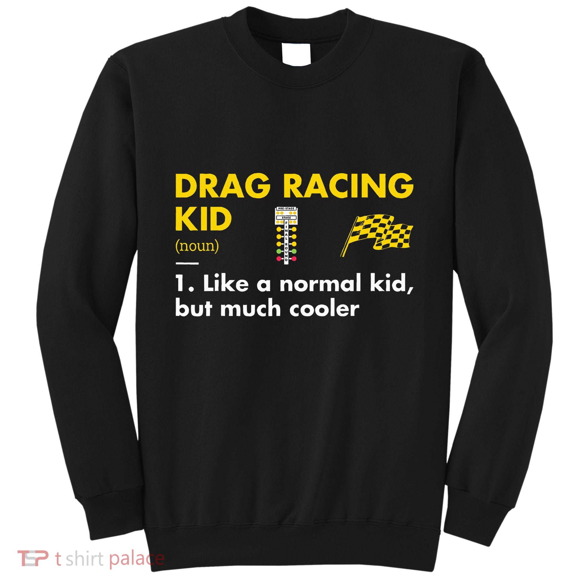 Sport Definition Drag Racing Tall Sweatshirt