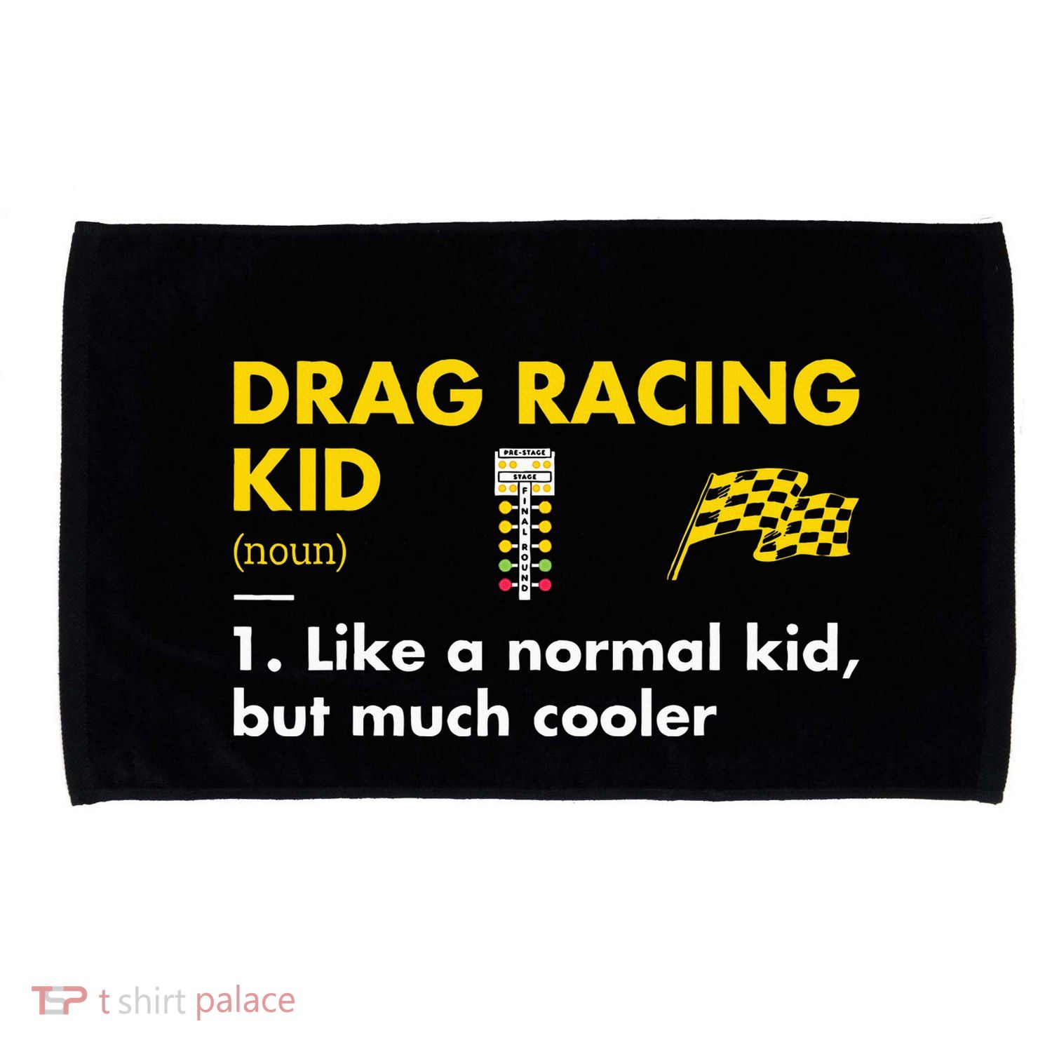 Sport Definition Drag Racing Microfiber Hand Towel