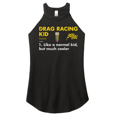 Sport Definition Drag Racing Women's Perfect Tri Rocker Tank