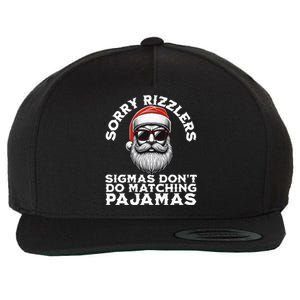 Sigmas DonT Do Matching Pajamas Christmas Santa Sigma Wool Snapback Cap