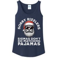 Sigmas DonT Do Matching Pajamas Christmas Santa Sigma Ladies Essential Tank