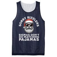 Sigmas DonT Do Matching Pajamas Christmas Santa Sigma Mesh Reversible Basketball Jersey Tank