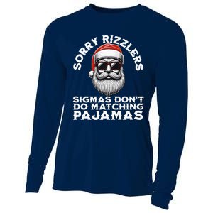 Sigmas DonT Do Matching Pajamas Christmas Santa Sigma Cooling Performance Long Sleeve Crew