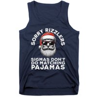 Sigmas DonT Do Matching Pajamas Christmas Santa Sigma Tank Top