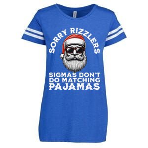 Sigmas DonT Do Matching Pajamas Christmas Santa Sigma Enza Ladies Jersey Football T-Shirt