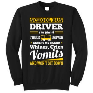 School District Drivers Yellow Shuttle Bus Drivers Gifts Sweatshirt