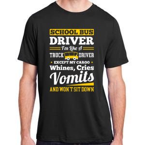 School District Drivers Yellow Shuttle Bus Drivers Gifts Adult ChromaSoft Performance T-Shirt