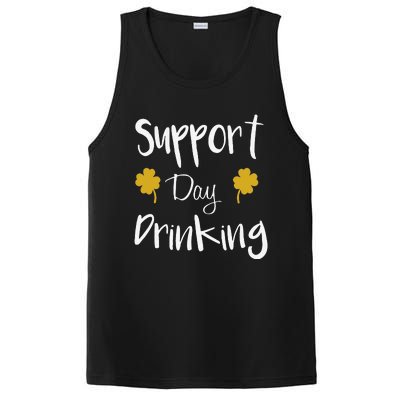 Support Day Drinking Funny Saint Patricks Day PosiCharge Competitor Tank