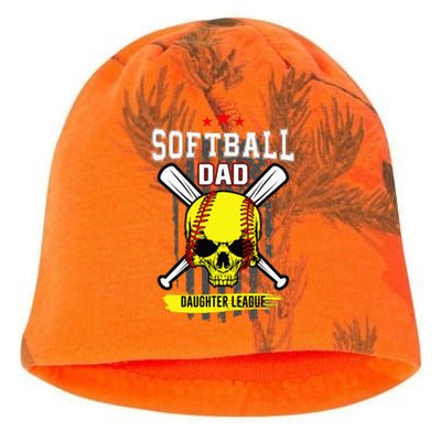 Softball Dad Daughter League Kati - Camo Knit Beanie