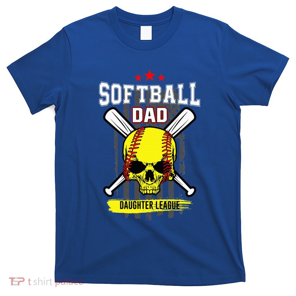 Softball Dad Daughter League T-Shirt