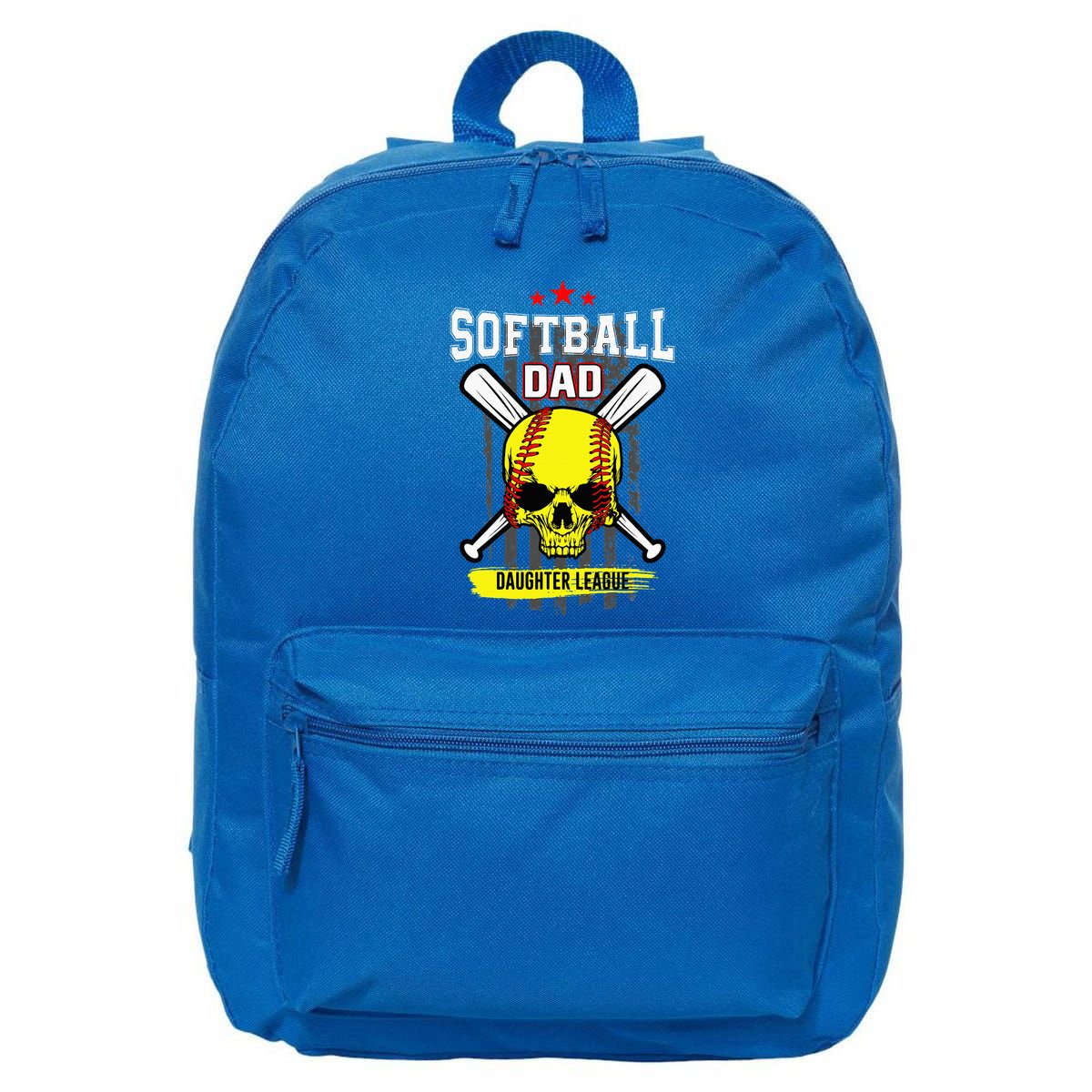 Softball Dad Daughter League 16 in Basic Backpack