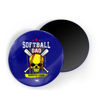 Softball Dad Daughter League Magnet