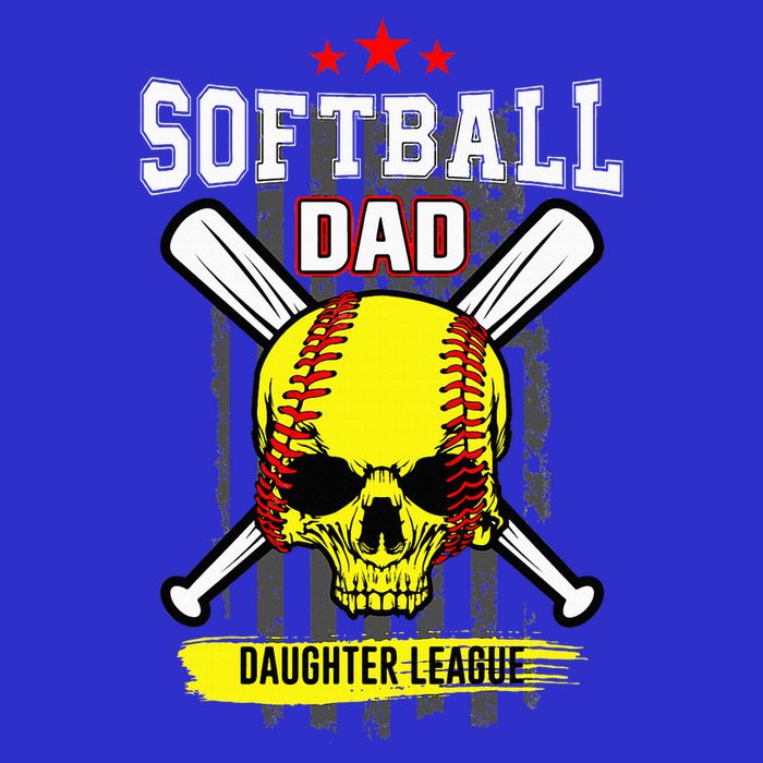 Softball Dad Daughter League Toddler Sweatshirt