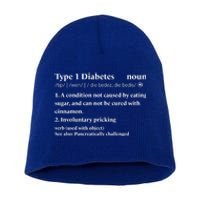 Son Daughter Diabetic Funny Type 1 Diabetes Awareness Great Gift Short Acrylic Beanie