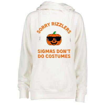 Sigmas DonT Do Costumes Funny Gen Alpha Halloween Womens Funnel Neck Pullover Hood