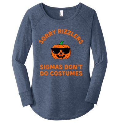 Sigmas DonT Do Costumes Funny Gen Alpha Halloween Women's Perfect Tri Tunic Long Sleeve Shirt