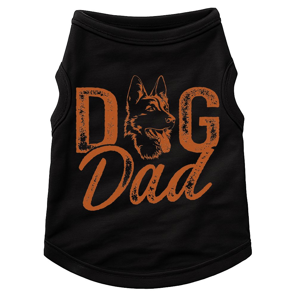 Shepherd Dog Dad German Shepherd Doggie Tank