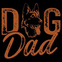 Shepherd Dog Dad German Shepherd Cooling Performance Crew T-Shirt
