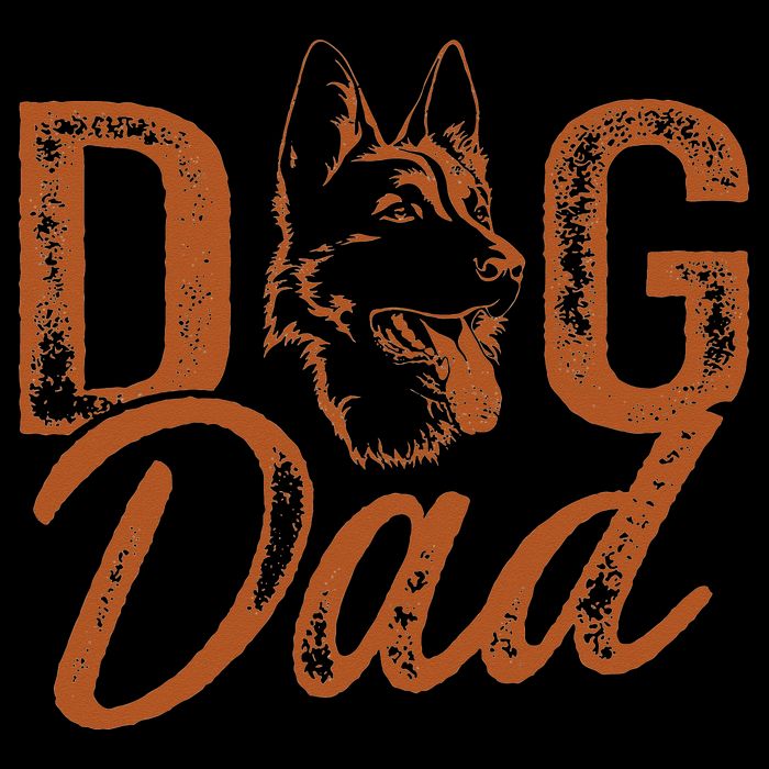 Shepherd Dog Dad German Shepherd Cooling Performance Crew T-Shirt
