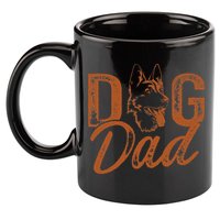 Shepherd Dog Dad German Shepherd 11oz C Handle Ceramic Mug
