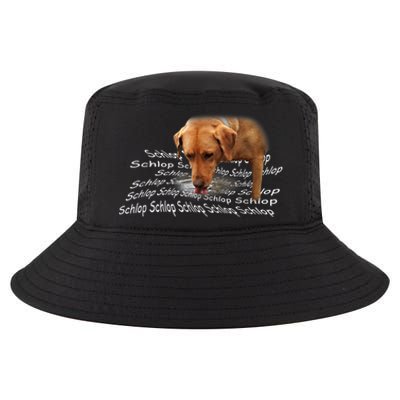 Schlop Dog Drinking Water Meme Cool Comfort Performance Bucket Hat