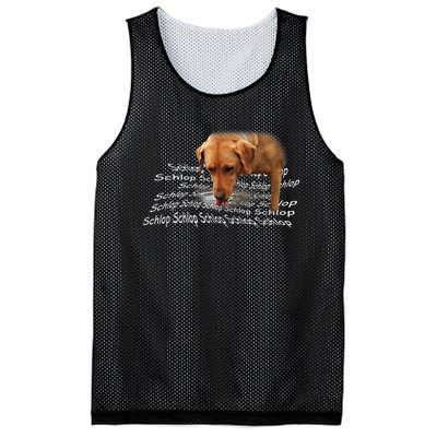 Schlop Dog Drinking Water Meme Mesh Reversible Basketball Jersey Tank