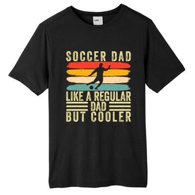 Soccer Dad Design Father Day Soccer Father Cute Gift Tall Fusion ChromaSoft Performance T-Shirt