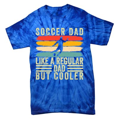 Soccer Dad Design Father Day Soccer Father Cute Gift Tie-Dye T-Shirt