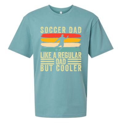 Soccer Dad Design Father Day Soccer Father Cute Gift Sueded Cloud Jersey T-Shirt