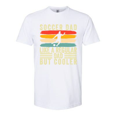 Soccer Dad Design Father Day Soccer Father Cute Gift Softstyle CVC T-Shirt