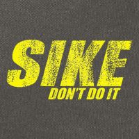 Sike Dont Do It Cotton Canvas Backpack