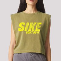 Sike Dont Do It Garment-Dyed Women's Muscle Tee