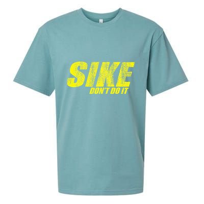 Sike Dont Do It Sueded Cloud Jersey T-Shirt