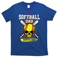 Softball Dad Daughter League Gift T-Shirt