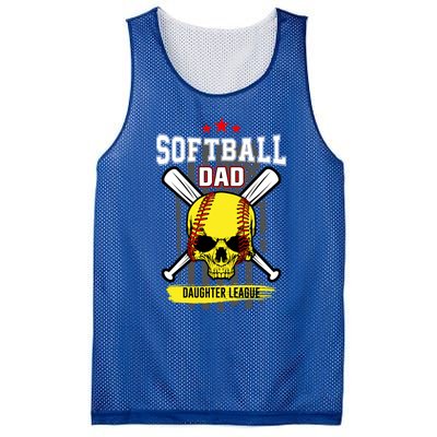 Softball Dad Daughter League Gift Mesh Reversible Basketball Jersey Tank