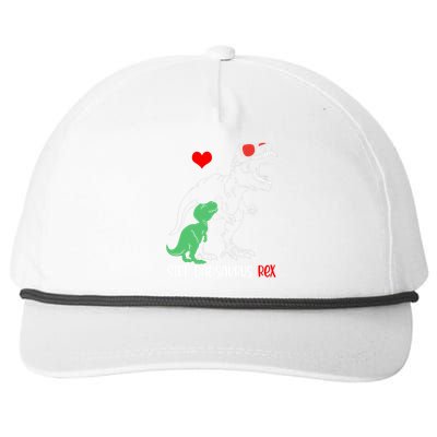 Step Dadsaurus Daddy Rex Autism Awareness Proud Dad Gift Snapback Five-Panel Rope Hat