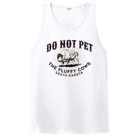 South Dakota Do Not Pet The Fluffy Cows Bison Souvenir PosiCharge Competitor Tank