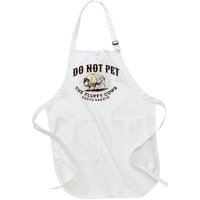 South Dakota Do Not Pet The Fluffy Cows Bison Souvenir Full-Length Apron With Pockets