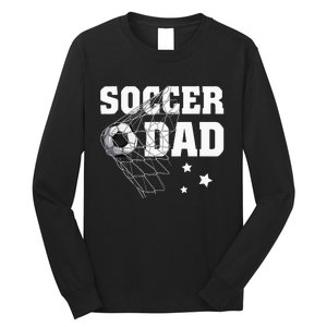 Soccer Dad Daddy Soccer Sport Lover Fan Fathers Day Long Sleeve Shirt